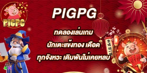 PIGPG ทดลองเล่นเกมนักเตะแข้งทอง